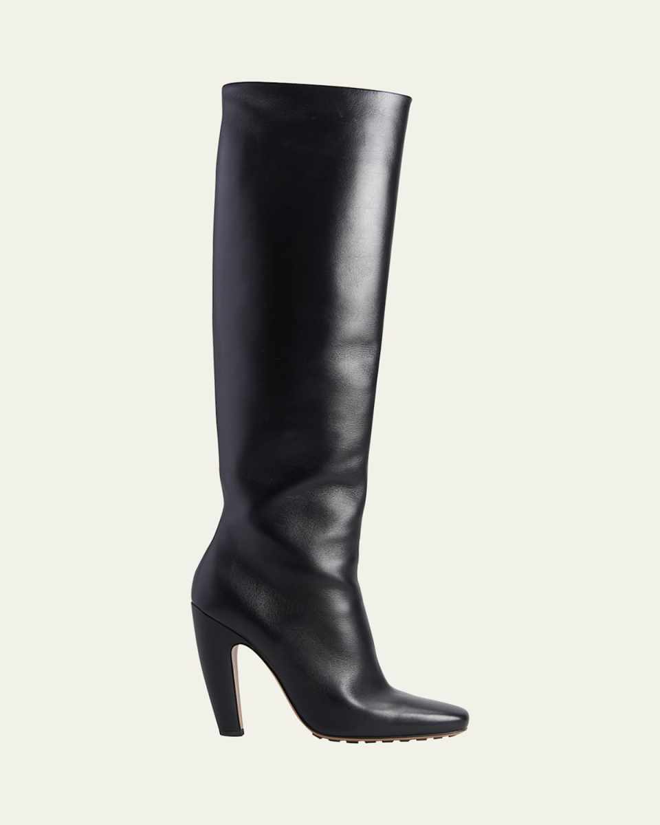 Leather Knee Boots